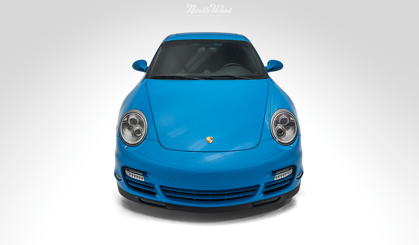 Mexico-Blue-Porsche-911-Turbo-S-studio-head-on-xpel-s