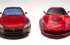 Tesla-P85D-Chevy-Corvette-Z06-side-by-side
