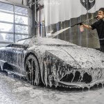 NorthWest-Auto-Salon-YIR-2015-Lamborghini-Murci-snow-foam