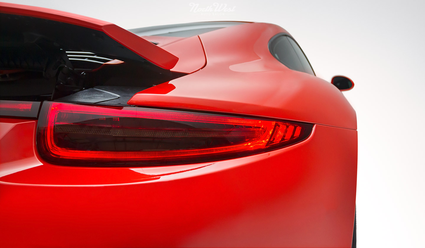 Porsche-Lava-Orange-991-911-C4-GTS-new-car-detail-xpel-photo-studio-smoked-tail-lights-s