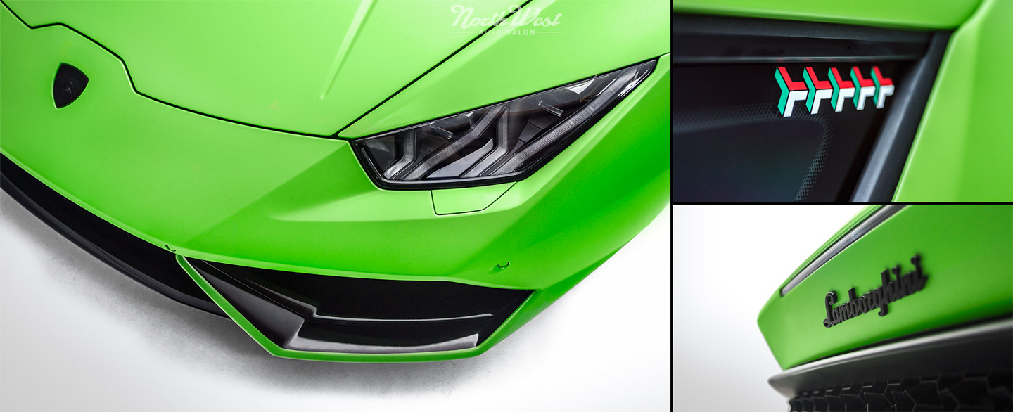 XPEL Stealth paint protection Seattle Lamborghini Huracan