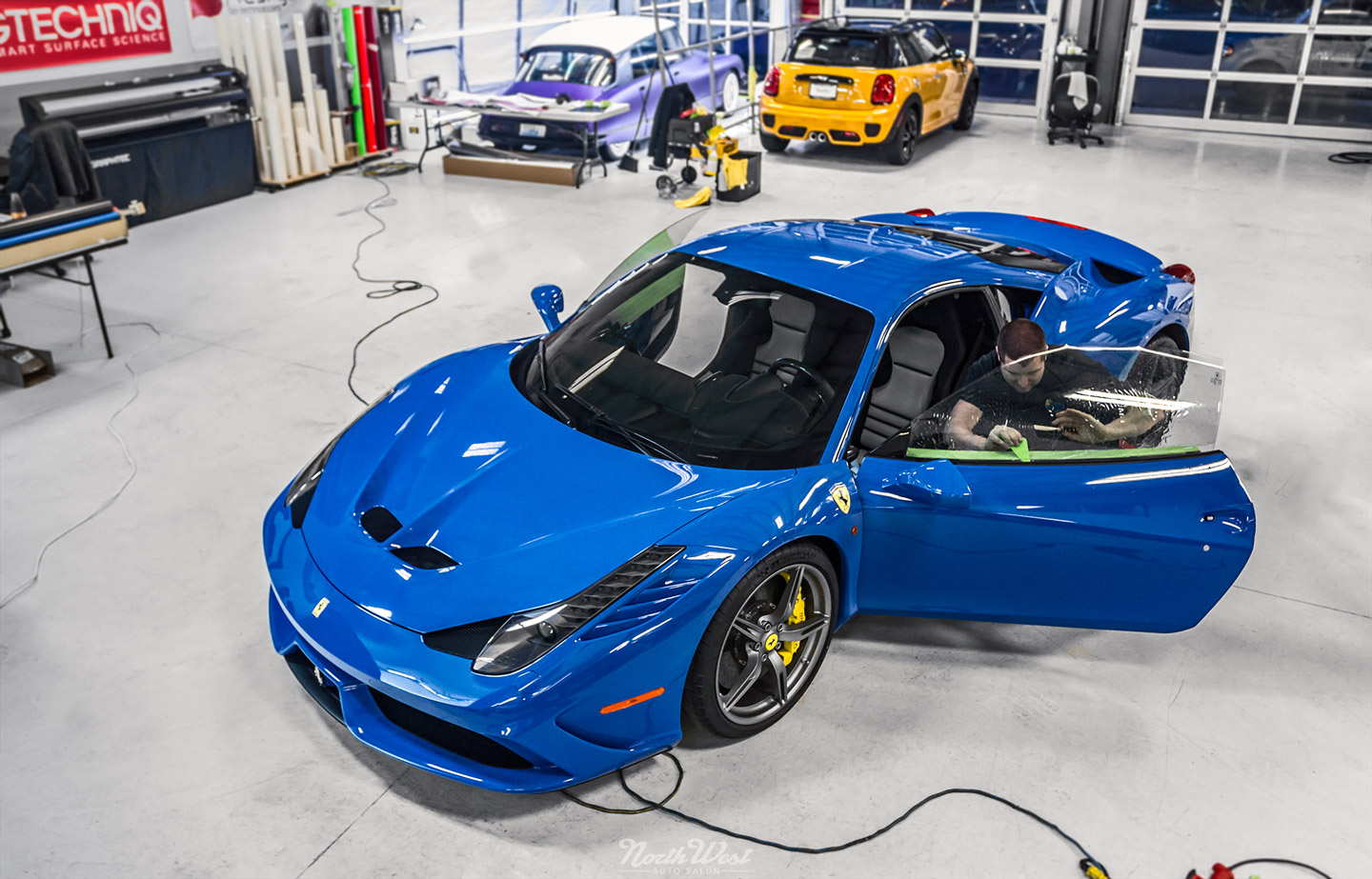 Azzurro-Dino-Ferrari-458-Speciale-prestige-photosync-window-tint-nw-s