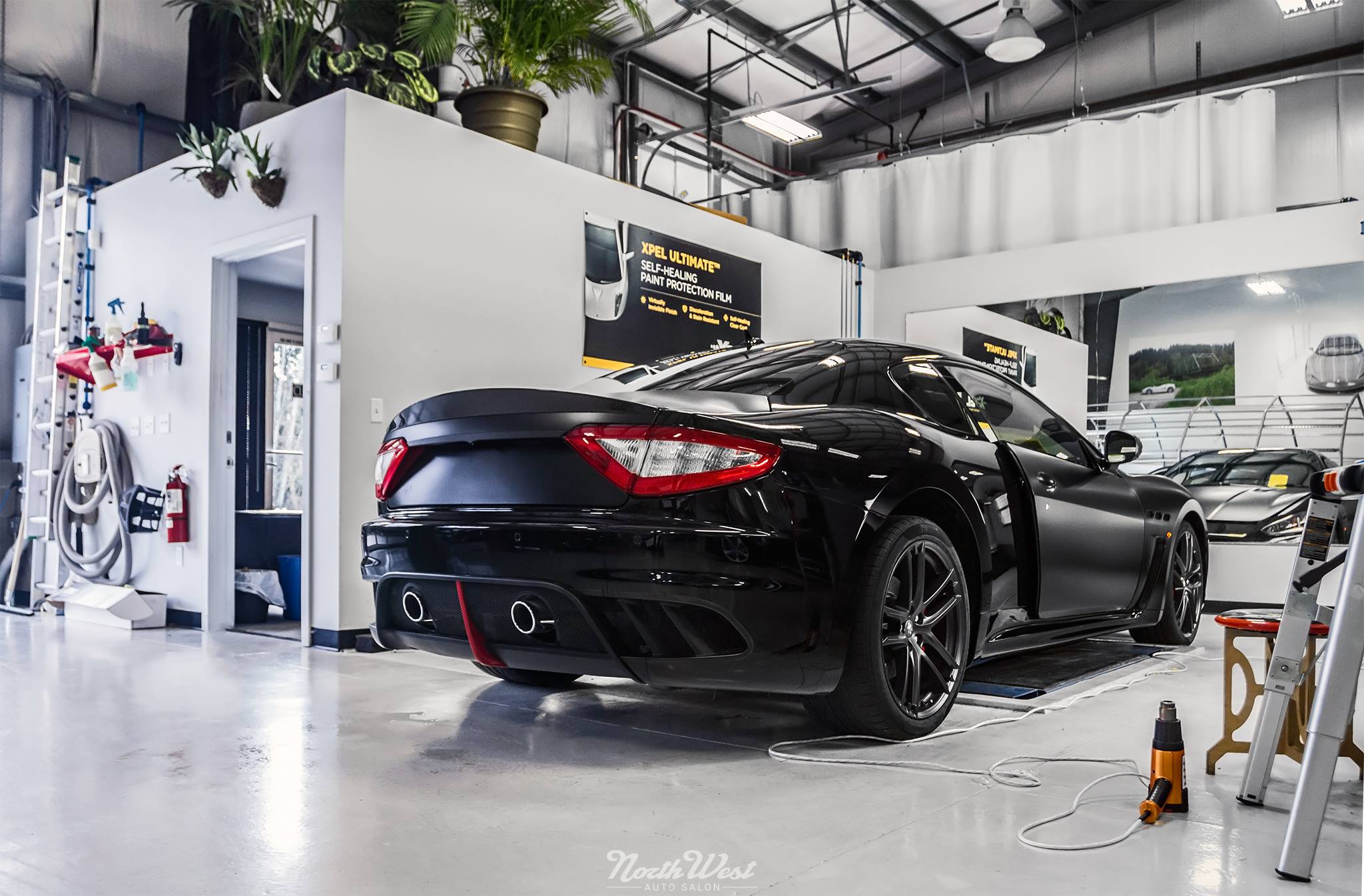 Maserati-Gran-Turismo-MC-SportLine-XPEL-STEALTH-install-bay