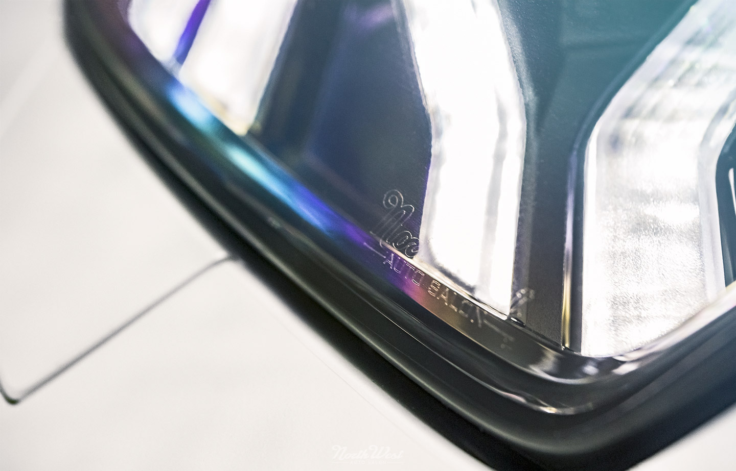 Lamborghini-Huracan-Spyder-XPEL-Stealth-Ultimate-paint-protection-headlight-inscription
